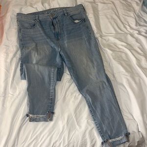 American eagle super hi-rise jegging